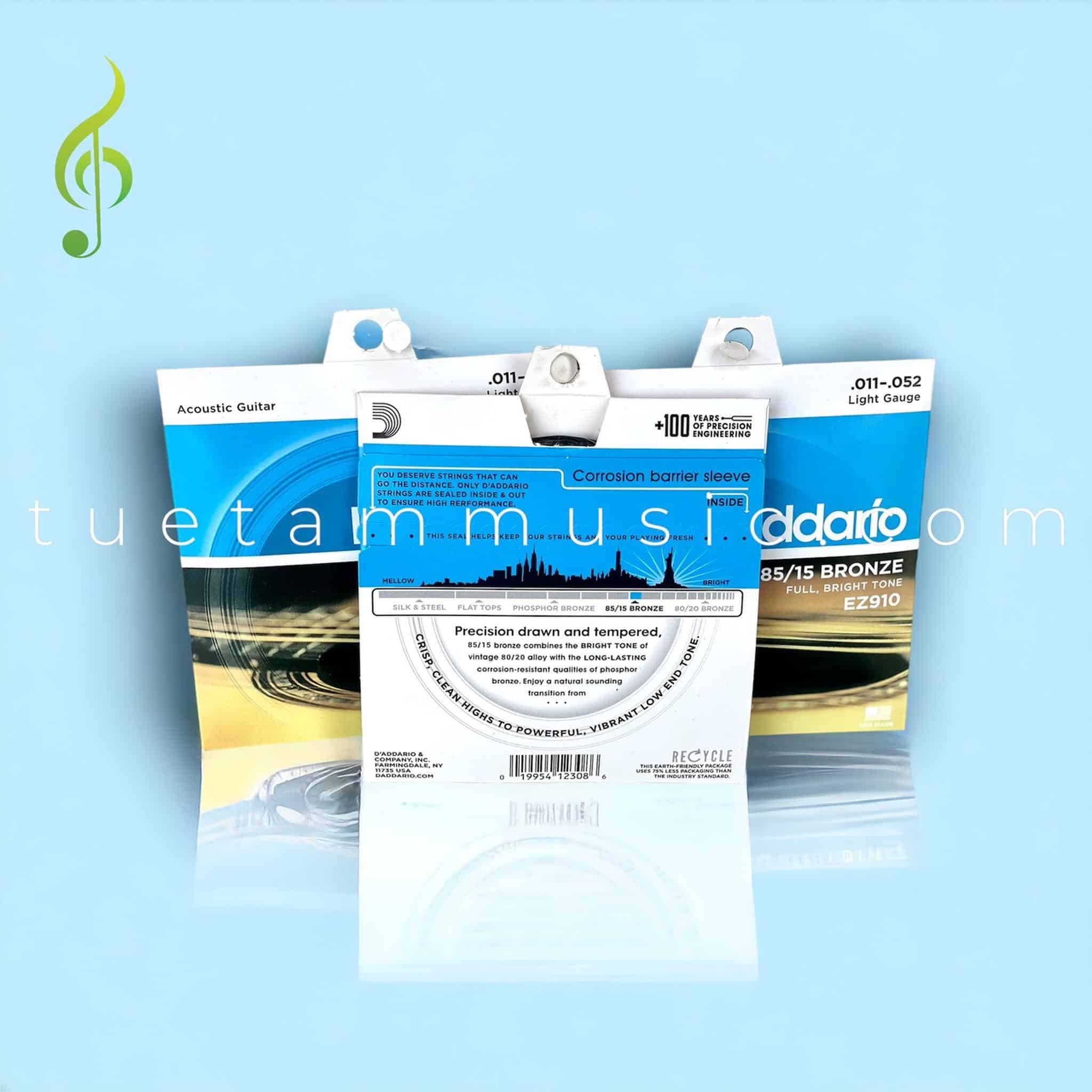 Bộ dây Guitar D'addario EZ910